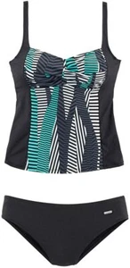 Sunseeker Damen Bügel Tankini Schwarz-mehrfarbig, 44B J5546 - Bild 1 von 2
