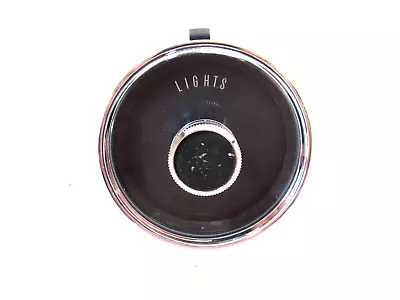 Cadillac Deville Fleetwood El Dorado 1966 interruptor de faros perilla de ajuste y bisel Foto 1 de 4