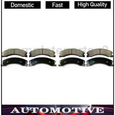Juego de pastillas de freno de disco para Chevrolet Silverado 2500 HD DuraGo 2011-2019 2 piezas Foto 1 de 2