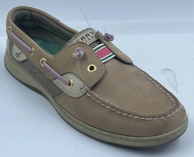 Zapatos planos de cuero marrón Sperry Top-Sider Rainbowfish para mujer talla 8,5 Foto 1 de 4