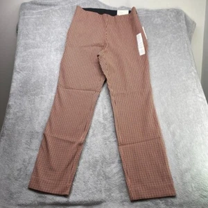 Pantalones al tobillo ajustados para mujer - Un nuevo día marrón a cuadros talla 6/R - Imagen 1 de 8