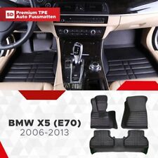 5D Premium Auto Fussmatten TPE Set passend für BMW X5 (E70) Baujahr 2006-2013