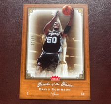 2005-06 Fleer Greats of the Game David Robinson Gold 32/99