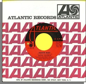Aretha Franklin - Eleanor Rigby + It Ain't Fair - Atlantic 7" 45 RPM Single! - Foto 1 di 3