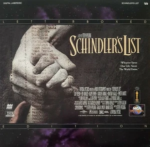Steven Spielber's SCHINDLER'S LIST (Laserdisc, 1993, MCA) 8 Oscars B&W w/Color - Imagen 1 de 5