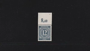 All. Besetzung 920 POR 12 Pfennig mit Plattenoberrand postfrisch - Picture 1 of 1