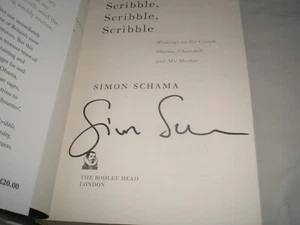 SIMON SCHAMA - Kribble, Kribble, Kribble SIGNIERT 1/1 HB - 2010 - Schriften - Bild 1 von 2