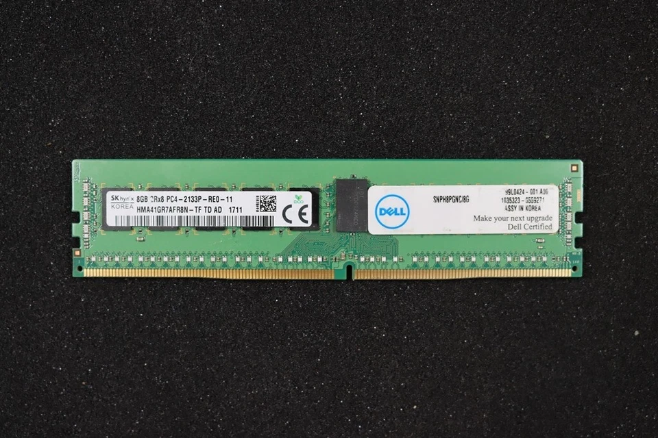 Hynix HMA41GR7AFR8N-TF DDR4 Module 8GB (1x8) ECC Reg. PC3-17000U DDR3-2133 #6953 - Bild 1 von 1