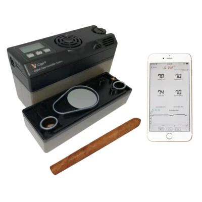 Le Veil Intelligen iCigar V6 Electronic Cigar humidifier + Bluetooth Adapter - Image 1 of 4