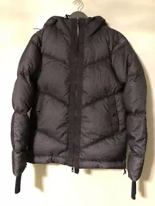 Rag & Bone Goose Daunen Kapuze schwarz grau Puffermantel NEU (Größe: klein) - Bild 1 von 11