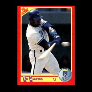 Bo Jackson 1990 Score Promos Kansas City Royals #280 R315G 4