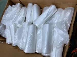Wholesale lot 1000 pk jagar plastics commercial can liners 24 x 24 Garbage Bag - Picture 1 of 7