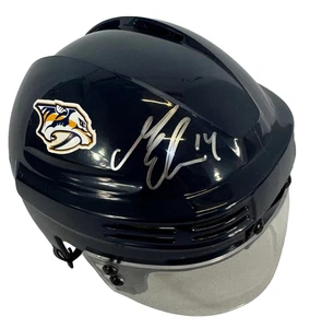 Mattias Ekholm autographed signed mini helmet NHL Nashville Predators PSA - Picture 1 of 4