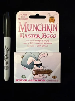 Munchkin Easter Eggs Juego de Cartas Expansión Steve Jackson NUEVO Foto 1 de 2