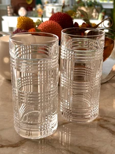 2 Stück Ralph Lauren Glen Plaid Longdrinkgläser - FABELHAFT! - RL - Bild 1 von 9