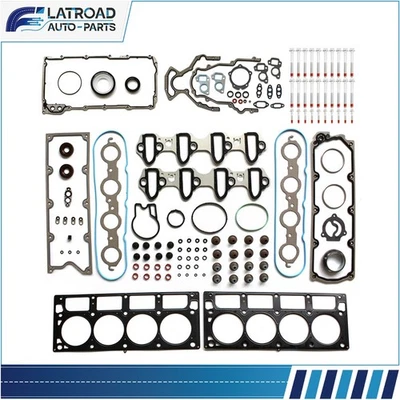 Juego completo de juntas y pernos de cabeza 2005-2007 para Chevrolet Silverado 1500 HD 6,0 L Foto 1 de 4