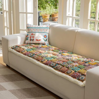 Fundas de sofá bohemias para sofá, divertido protector de funda de sofá para perros, alfombrilla para mascotas... Foto 1 de 4