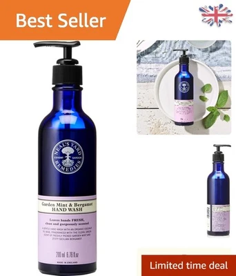 Gentle Cleansing Organic Hand Wash with Mint & Bergamot - 200ml Pump or No Pump - Image 1 of 4