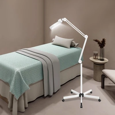 8X Dioptrien LED Lupenleuchte Lupenlampe Kaltlicht Kosmetik Lupe mit Stativ - Bild 1 von 4