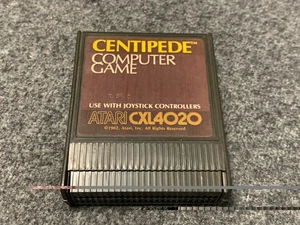Cartuccia gioco computer Atari Centipede solo 1982 CXL4020 TESTATA FUNZIONANTE - Foto 1 di 2