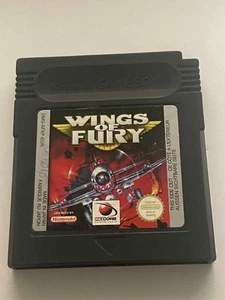 NINTENDO GAMEBOY GAME POPULAR WINGS OF FURY GAME IS IN VERY GOOD ORIGINAL COND - Picture 1 of 1