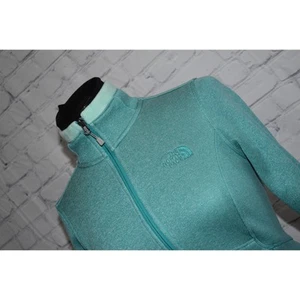 Chaqueta deportiva polar The North Face para mujer talla pequeña cremallera completa con bolsillos - Imagen 1 de 7