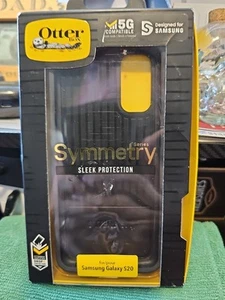 Coque rigide double matière Samsung Galaxy S20+ Plus OtterBox noire symétrie - Photo 1 sur 4