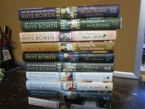 Rhys Bowen A Royal Mystery Hardcover Books 10  Book Lot Nice Collection. - Bild 1 von 6