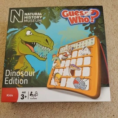 Guess Who National History Museum Dinosaur Edition - 100% Complete -VGC - Image 1 of 4