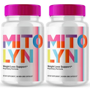 (2 Pack) Mitolyn Advanced All natural SuSupport Mito Lyn Maximum Strength 120Ct - Picture 1 of 2