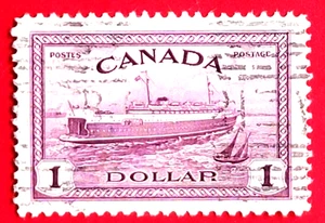 Canada Stamp # 273 "Train Ferry PEI" Used - Picture 1 of 1