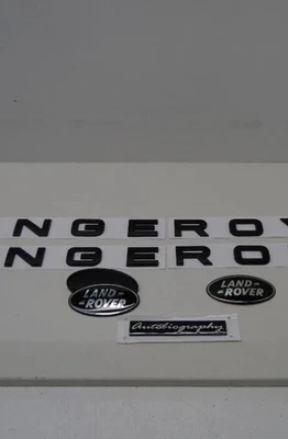 GENERIC Letters Badge Bonnet Sticker Fit For Range Rover Emblem L32 L322 L405 L494