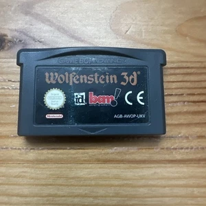 Wolfenstein 3D Nintendo Gameboy Advance Game, GENUINE! - Picture 1 of 3