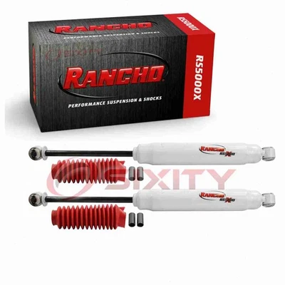 Amortiguadores traseros Rancho RS5000X de 2 piezas para Jeep Utility Wagon 1956-1962 pj Foto 1 de 4