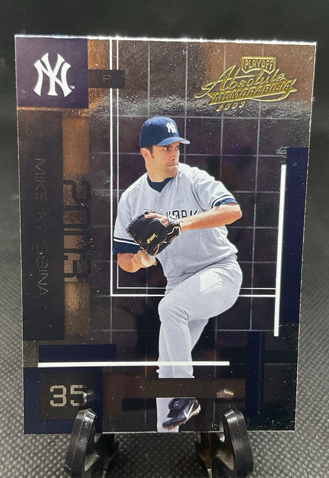 2003 Absolute Memorabilia #90 Mike Mussina -  New York Yankees - Image 1 of 3
