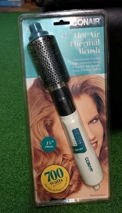 Vintage Conair Hot Air Curling Iron Brush Blow Dryer CD160A Brand New Sealed - Picture 1 of 1