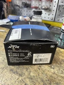 Shimano XTR Fd-m981-D Direct Mount Dyna-sys 3x10s Front Derailleur DUAL PULL New - Picture 1 of 3