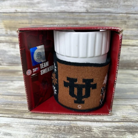 Texas Longhorns Team Sweater Mug Forever Collectibles Coffee Cup NCAA Football Cover