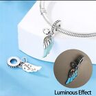 Angel Charm Feather Guardian Charm Angel Wing Charm, Pendent Memorial Charm Bead