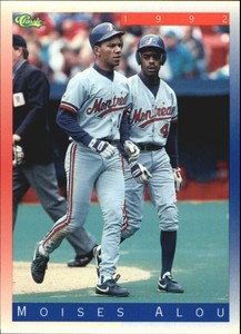1992 Classic II Montreal Expos Baseball Card #T36 Moises Alou