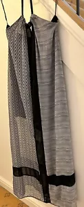 Next Women’s Halter Neck Black Print Dress , Size 12 - Picture 1 of 6