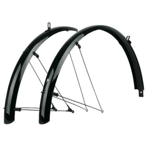 SKS Bluemels B55 Full Fender Set 700c Glossy Black - Fits 700x38-47mm Tires - Picture 1 of 1