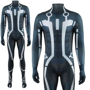 Tron Legacy Body Sam Flynn Mono Juegos con disfraces Disfraz Spandex Traje Halloween - Imagen 1 de 16