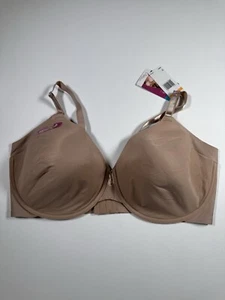 Olga Women’s No Side Effects Underwire Contour Bra Toasted Almond - Size 44DD - Picture 1 of 7