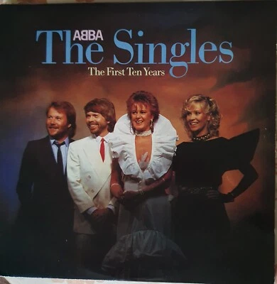 ABBA THE SINGLES THE FIRST TEN YEARS DOUBLE ALBUM LP excellent condition - Image 1 of 4