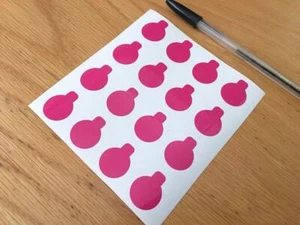 Pegatinas de pestañas de sensor inteligente Arccos (Hoja de 16) - VENDEDOR DEL REINO UNIDO rosa - Imagen 1 de 2