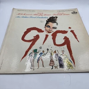 VINTAGE 1958 Gigi Original Cast Soundtrack LP Vinyl Record Album Lerner Lowe - Picture 1 of 1
