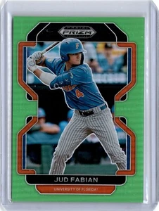 2022 Prizm Draft Picks Lime Green Refractor Jud Fabian 17/75 (B25) Orioles - Picture 1 of 2