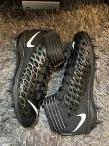 Nike Force Size 11.5 Savage Pro 2 Black Anthracite Football Cleats AH4000-002 - Picture 1 of 9