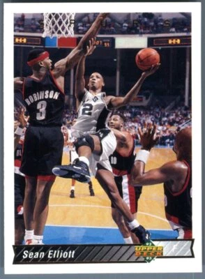 1992-93 Upper Deck San Antonio Spurs Sean Elliott #131 - Image 1 of 2